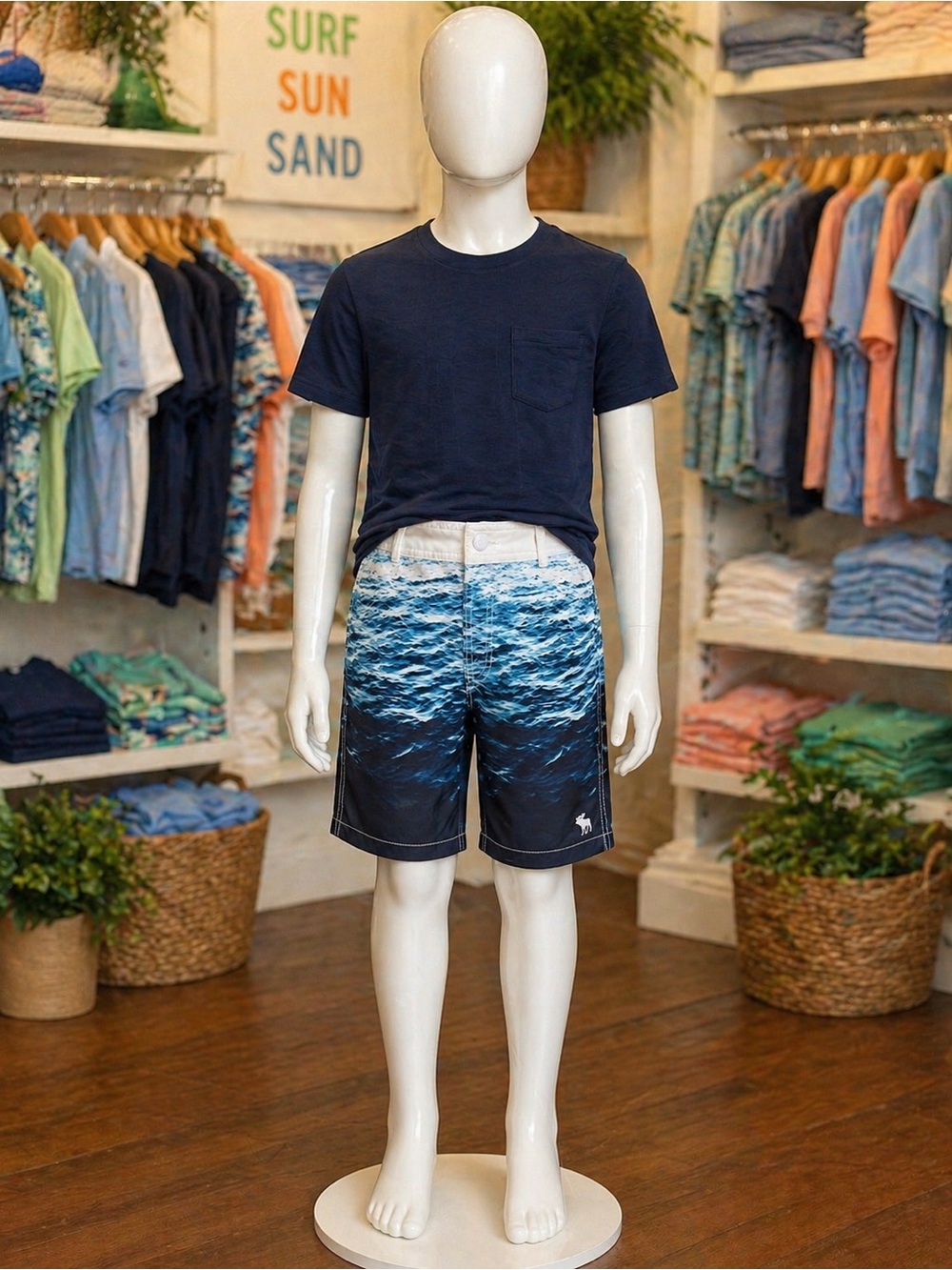 Abercrombie Kids Boys Swim Trunks